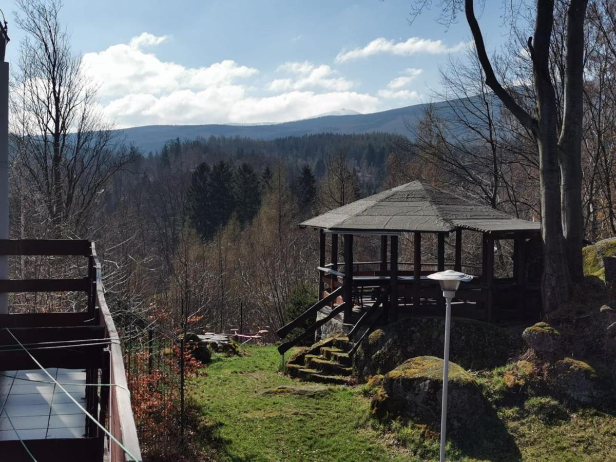 Osrodek Wypoczynkowy Nad Wodospadem Przesieka Exteriör bild